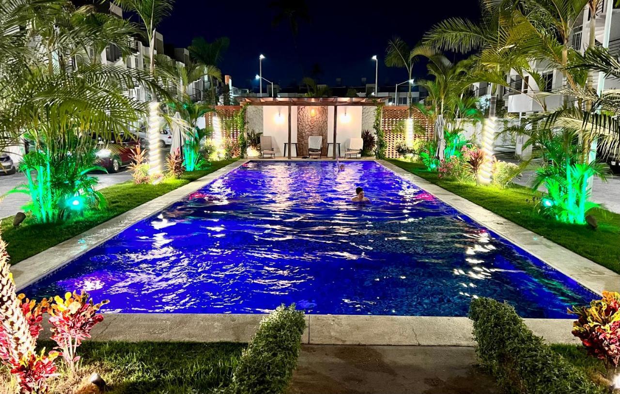 Penthouse Manzanillo Exclusivo Con Alberca Lejlighed Eksteriør billede
